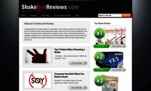 Shakedietreviews.com thumbnail