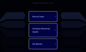 Shaker-diffusion.com thumbnail