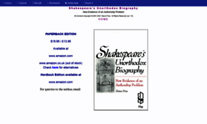 Shakespeare-authorship.com thumbnail