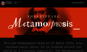 Shakespeare.senatehouselibrary.ac.uk thumbnail