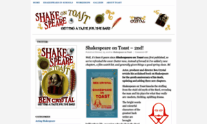 Shakespeareontoast.com thumbnail