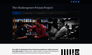 Shakespeareprisonproject.com thumbnail