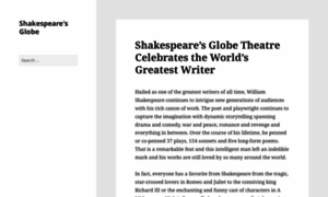 Shakespeares-globe.org thumbnail