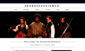 Shakespearience.com thumbnail