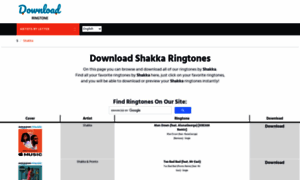 Shakka.download-ringtone.com thumbnail