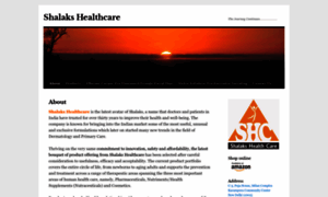 Shalakshealthcare.wordpress.com thumbnail