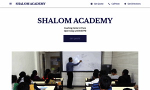 Shalomacademypune.business.site thumbnail