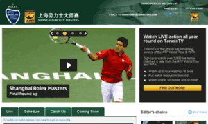 Shanghairolexmasters.tennistv.com thumbnail