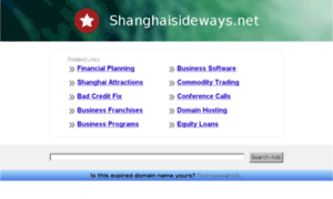 Shanghaisideways.net thumbnail