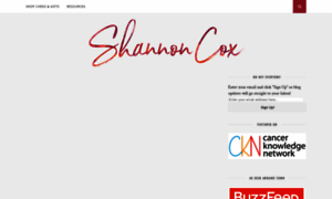 Shannoncox.net thumbnail