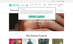 Shannonirishdesignstore.com thumbnail