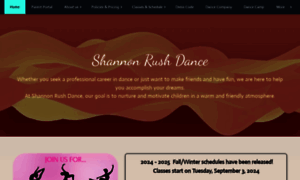 Shannonrushdance.com thumbnail