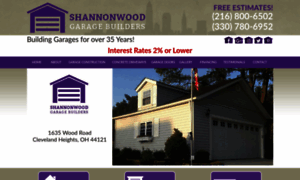 Shannonwoodgaragebuilders.com thumbnail