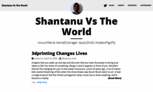 Shantanugoel.com thumbnail
