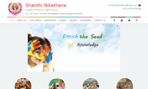 Shanthinikethana.com thumbnail