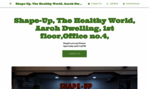 Shape-up-the-healthy-world-aaroh-dwelling-1st.business.site thumbnail