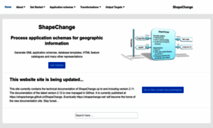 Shapechange.net thumbnail