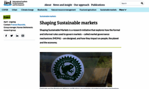 Shapingsustainablemarkets.iied.org thumbnail