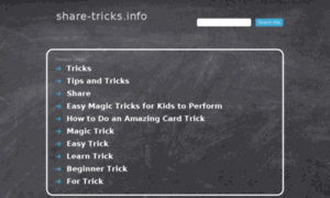 Share-tricks.info thumbnail