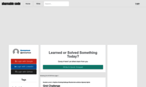 Shareablecode.com thumbnail