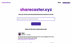 Sharecaster.xyz thumbnail