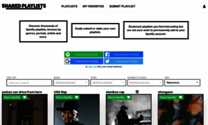 Sharedplaylists.com thumbnail