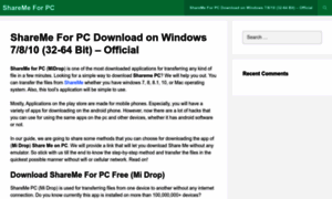 Sharemeforpc.com thumbnail