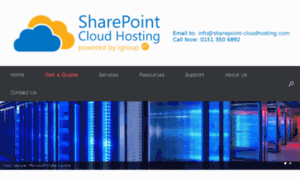 Sharepoint-cloudhosting.com thumbnail