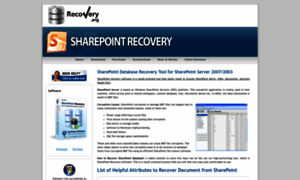 Sharepoint.databaserecovery.org thumbnail