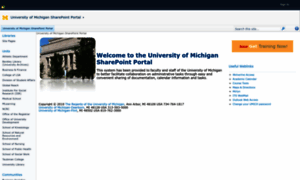 Sharepoint.umich.edu thumbnail