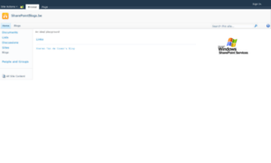 Sharepointblogs.be thumbnail