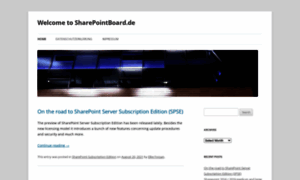 Sharepointboard.de thumbnail