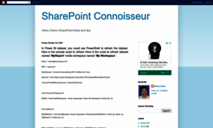 Sharepointconnoisseur.blogspot.com thumbnail