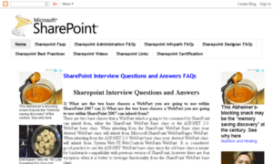 Sharepointfaqs.net thumbnail