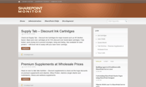 Sharepointmonitor.com thumbnail