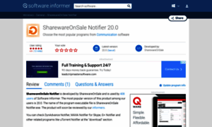 Sharewareonsale-notifier.software.informer.com thumbnail