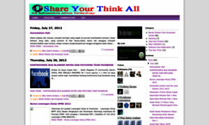 Shareyourthinkall.blogspot.com thumbnail