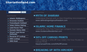 Sharia4holland.com thumbnail