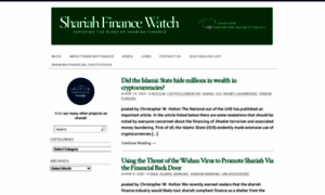 Shariahfinancewatch.org thumbnail