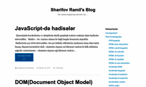 Sharifov.wordpress.com thumbnail