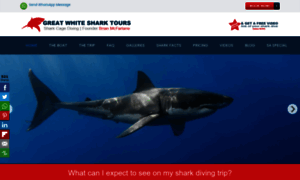 Sharkcagediving.net thumbnail