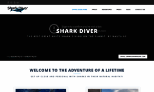 Sharkdiver.com thumbnail