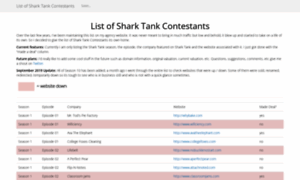 Sharktankcontestant.com thumbnail