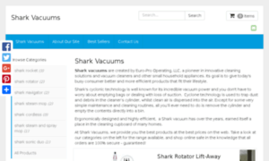 Sharkvacuums.org thumbnail