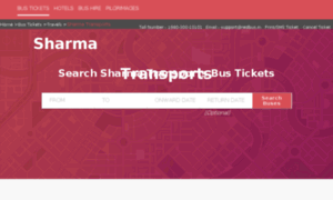 Sharma-travels.redbus.in thumbnail