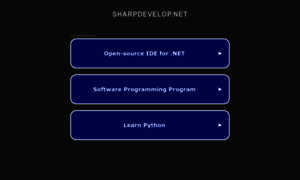 Sharpdevelop.net thumbnail