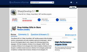 Sharpdevelop.software.informer.com thumbnail