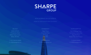 Sharpegroup.com thumbnail