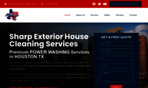 Sharpexteriorcleaning.com thumbnail