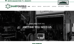 Sharpoilfieldservices.com thumbnail